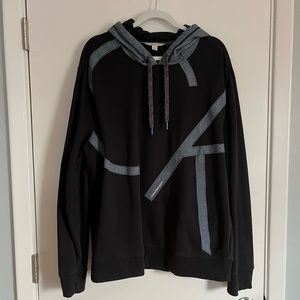 Calvin Klein Hoodie - Black and Denim - XXL